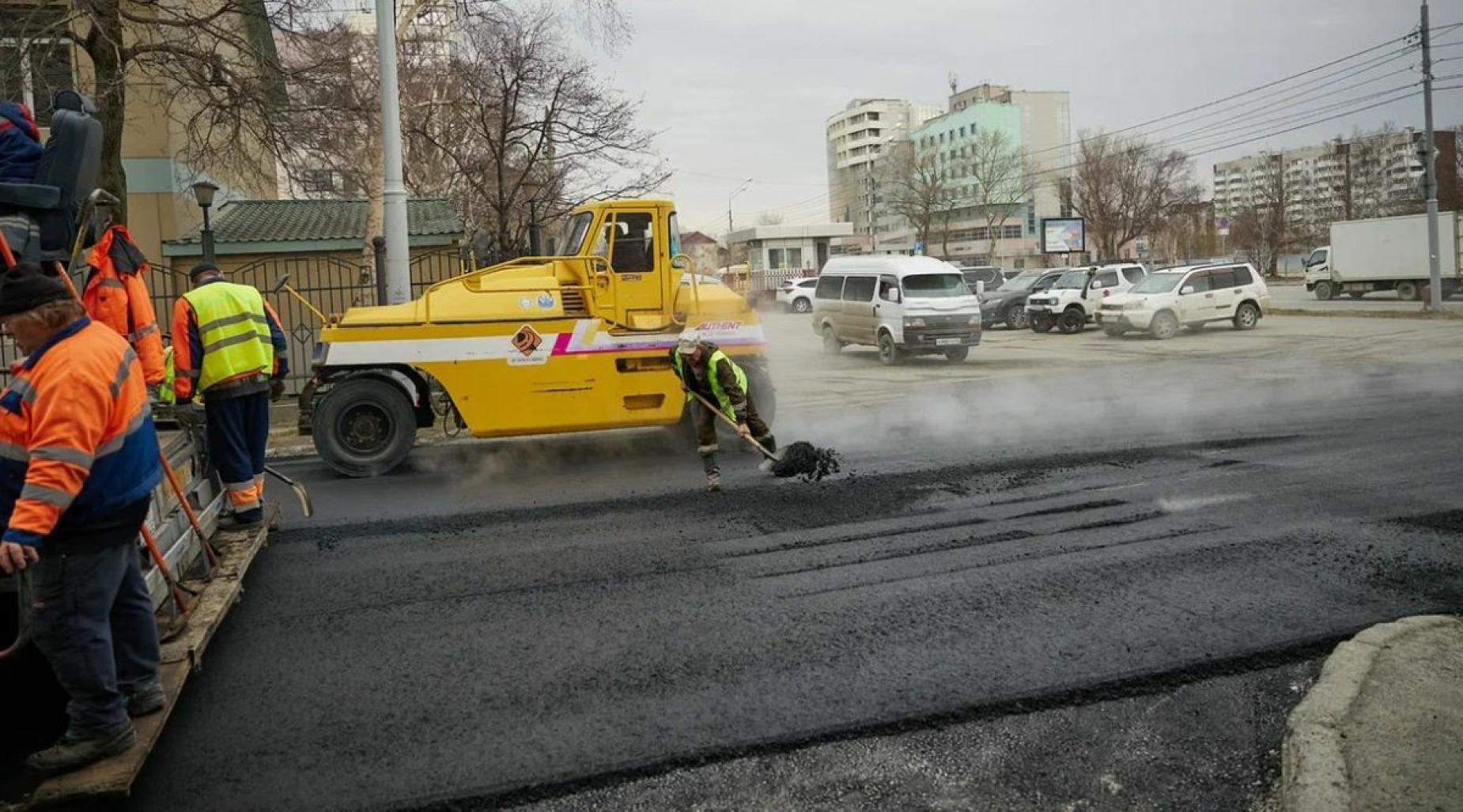 Улицу Тихоокеанскую в Южно-Сахалинске планируют открыть сегодня вечером —  YS.News — новости Сахалина и Курил